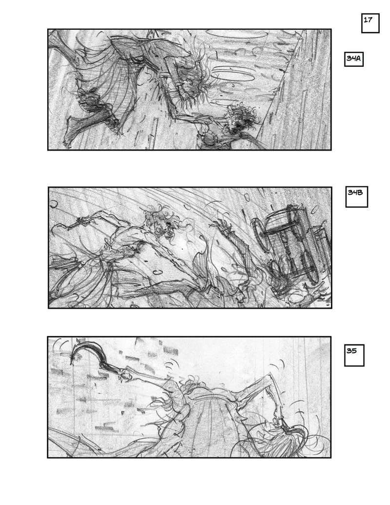 Illustration for article titled Thrilling Storyboards for Spielberg's Delayed Robopocalypse Movie